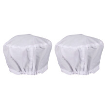6Pièces Casquettes Infirmier Coton Blanches Durables Et Confortables