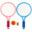 3Conjuntos Kit Badminton Fácil De Segurar E 1