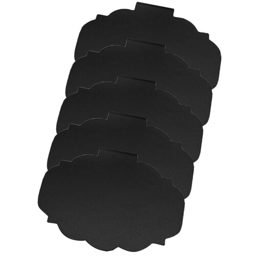 25Pz Lavagnette Clip Segnaprezzi Nero Per Con Design Creativo