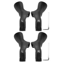 1Par De Guidão Nylon Leve E Antiderrapante Para Mountain Bike