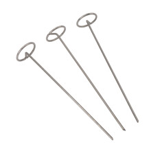 100 Stück Stahl-Landschaftsgewebe-Haltestifte 15 cm Gartenvlies Erdanker