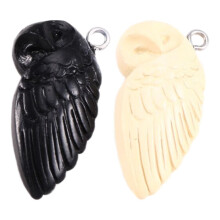 Ugglahänge Halsband Djurmönster Par Halsband Pendelhänge Tillbehör Matchande Halsband