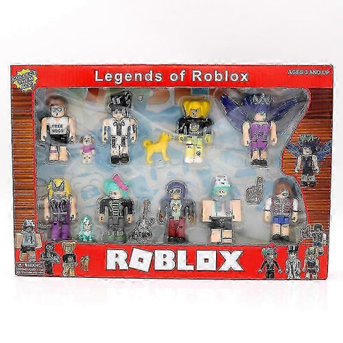 (As show, One size) Roblox Virtual World Building Block Dolls - 9 Randomly Packed Figures 1