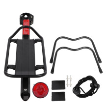 Universal Fit Cargo Carrier Quick Release Aluminum Alloy Bike Rack Lightweight Road Mountain Bike Shelf Easy Installation for Adventure Seekers