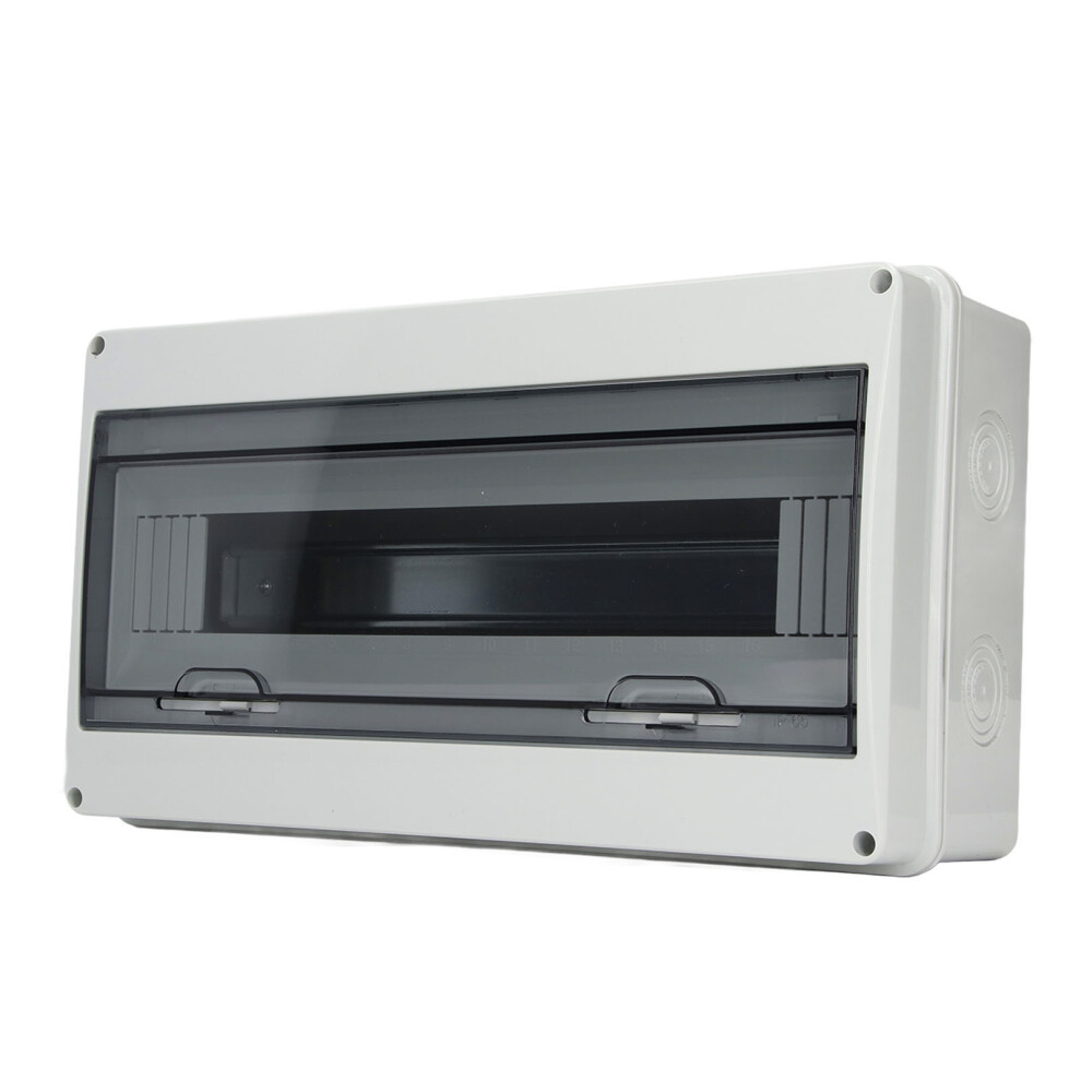 18 Way Waterproof Distribution Box Abs Ip65 Indoor Outdoor Protection Case 4111375641319