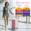 4-Piece Travel Suitcase Set ABS+PC Hard Shell 4
