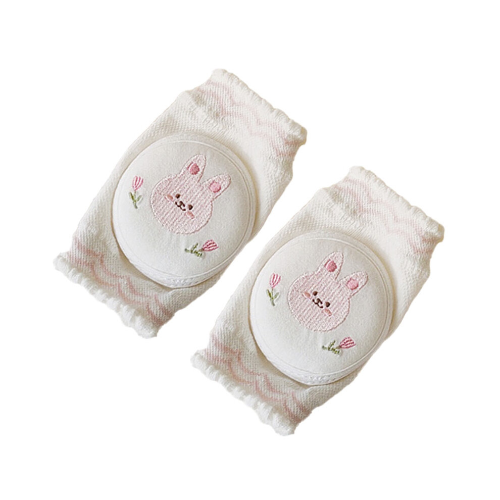 Baby Cotton Knee Pads Soft Elastic Adjustable Slip-Resistant Crawling Aid 4161388112733