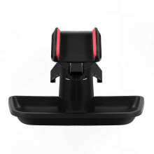 Suporte para Telefone Compatível com Jeep Wrangler JK 2011-2017 Suporte de Painel com Rotação de 360 Graus Preto