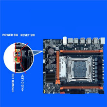 Placa-Mãe X99H + CPU E5 2660 V3, Soquete B85 Lga2011-3, 4 Slots de RAM DDR4 REG ECC, M.2 PCIe SATA3.0, Placa-Mãe para Desktop X99