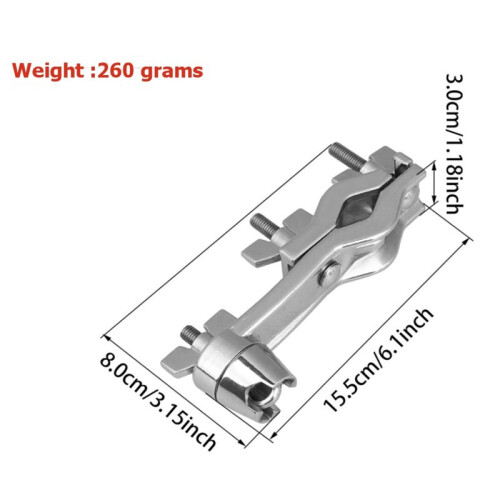 Support de Fixation pour Bras de Cymbale et Rallonge de Batterie - Accessoires pour Instruments de Percussion A 2