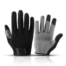 Rutschfeste Fahrradhandschuhe, atmungsaktiv, gepolstert und mit Touchscreen-Funktion für Damen und Herren, professionelles, stoßdämpfendes Design