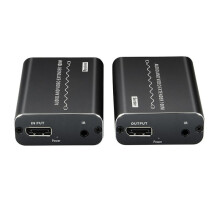 4K DP Extender 120KM Audio Video Transmission IR Infrared Extension DP1.4 for Computer Screen Image Transmission