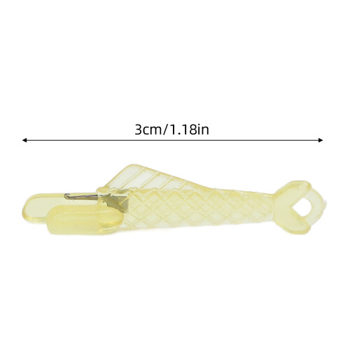 Enfile-aiguille en forme de poisson 100 pièces Compact Jaune 1