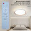 Infrared Remote Control Stepless Dimmer LED Fan Lamp Living Ceiling Room Remote Control for Ceiling Light Floodlight 4