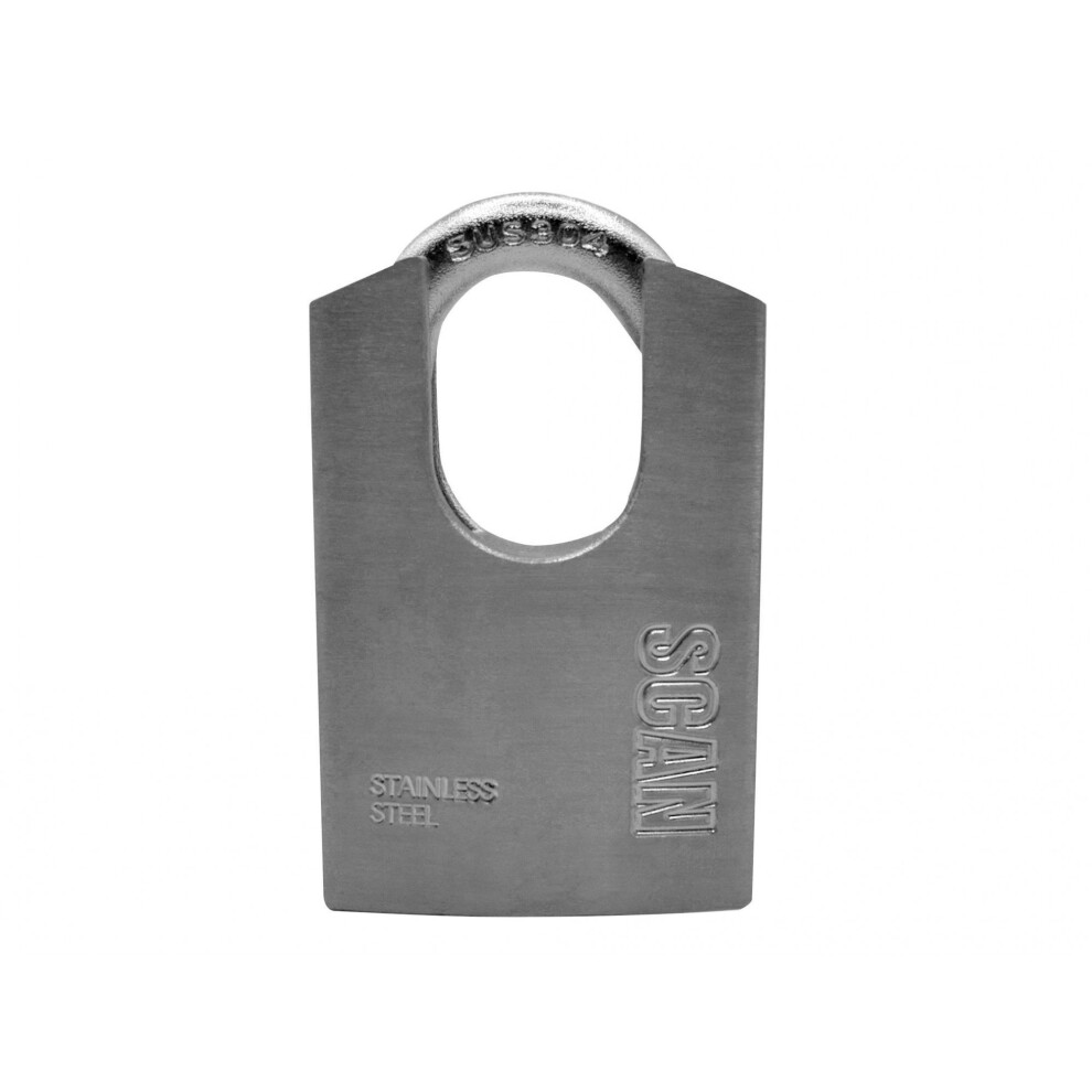 Scan Stainless Steel Shrouded Padlock 5063750504445