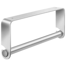 Onder Kast Papieren Handdoekhouder, aan de Muur Gemonteerde Aluminium Papieren Handdoekrek voor Keuken, Badkamer, Toilet