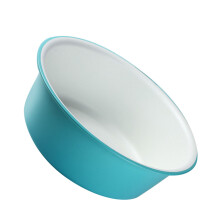 Thickened Plastic Wash Basin 26x9cm for Face, Clothes & Feet White