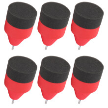 6pcs 6.2mm EVA Sponge Arrowheads for Archery Hunting CS Activities