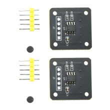 MT6701 Magnetischer Encoder, Magnetisches Induktions-Winkelmesssensormodul, 14 Bit, Hohe Genauigkeit, Ersetzt AS5600, 2er-Set