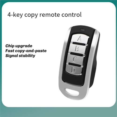 Garage Door Remote Control 433MHz, Universal Duplicator Code Grabber Clone Gate Key Fob Hand Transmitter 1