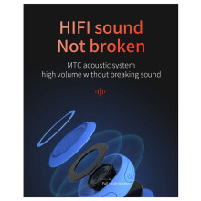 Speaker IPX7 Waterproof Bathroom Music Speaker Handsfree Shower Music Player Bass Sound Box FM Radio C