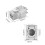 CAT7 for  RJ45 Module Socket LAN Cable 10 Gbit/S to 1000 MHz AWG 22-24 L for Patch Panel and Network Socket 6