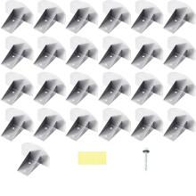 25 Pcs Snow Guards for Metal Roofs Stainless Steel Snow Guards Prevent Sliding Ice Snow Stop for Winter Metal Steel Roof