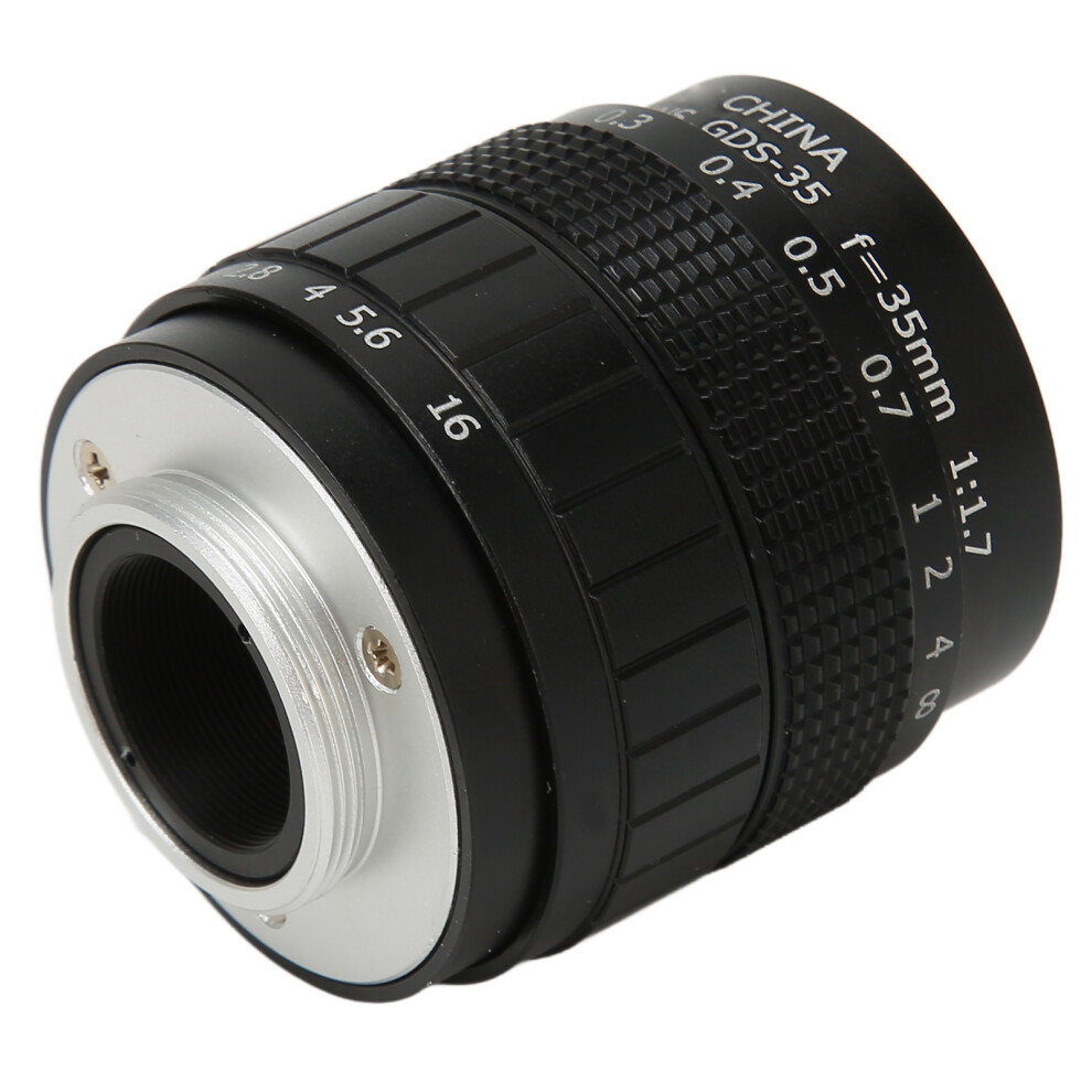 35Mm F1.7 Manual Focus Telecine Lens For C Mount Mirrorless Cameras Black 4301370112277