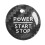Auto Start-/Stopknop van Echt Koolstofvezel Auto-Interieuraccessoires voor  Mustang Mach-E 1