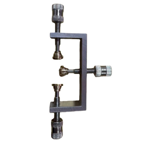 Cello Violin Bridge Fitting Tool Violin Metal Bridge Holder Compatible with Adjustable Luthier Tool 2