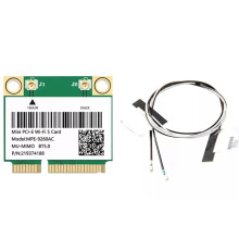 9260AC WiFi-Kaart 2033M 2.4G/5G Dual-Band Gigabit Draadloze Netwerkkaart  5.0 MINIPCIE WiFi-Adapter + 2x Antenne
