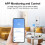 Tuya Zigbee Light Sensor Luminance Detector Sensor  Home Automation App Control Tuya Light Detector 4