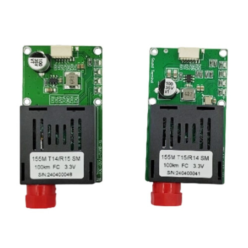 TTL Optische Transceivermodule 100KM Optisch Eindapparaat Speciale Optische Poortinterfacemodule UART/SBUS