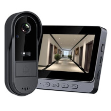 WiFi Trådlös Video Dörrklocka Tvåvägs Utomhus 1080P HD Kamera Trådlös Intercom Röst Hem Vattentät Dörrklocka