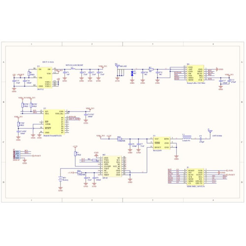 Cap LoRa 1262 LoRa+GPS GNSS per Cardputer Adv (SX1262,ATGM336H) per Meshtastic 2