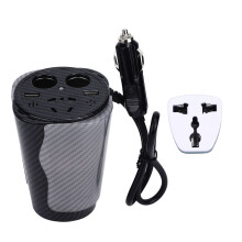 150W Car Power Inverter with USB Port, Aluminium Alloy