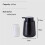 Soap Dispenser, 400ml Ceramic Liquid Soap Dispenser with Pump , White 9