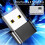 USB Mouse Jiggler Undetectable Mouse Mover Anti Computer Hibernation Mobile Cursor with Separate Mode and /OFF 5