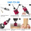 Countersink Drill Bit Set with Adjustable Depth Stop, 1/4" Hex Shank Quick Change Drilling Tool Kit,for Wood,Plywood 3