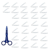 50 Stuks Wegwerpbare Navelstrengklem voor Geboorte, Hemostatisch Materiaal, voor Dieren, Puppy'S, Kittens, Koeien, Vee en Schapen