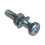 Forgefix Forgefix Machine Screws, Pozi, Pan Head, Zp 1