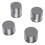 4 Pack Adjustable Microwave Riser Pads Heavy Duty Universal Appliance Feet for Microwave/Oven/Sofa/Furniture 1