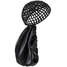 2 in 1 Wrap Cap Bonnet, Reversible Curly Hair Bonnet for Sleeping, SilkPress & Braid Protection, for Natural, Braided