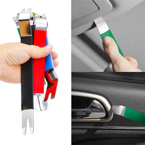 6PCS Auto Trim Removal Tool Fastener Remover Pry Tool Panel Removal Tool for Car Door Panel Dashboard Radio 2