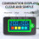Waterproof Digital LCD Voltmeter Battery Capacity Tester Voltage Indicator DC8-100V 12V 24V 36V 48V 72V 2