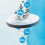 5PCS Filter Disc Replacement for  Water Filter Bottle, MAVEA for Reducing Chlorine and Other Substances 2