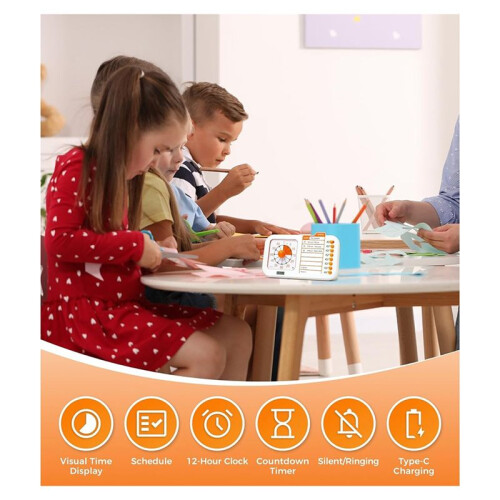 3-in-1 Visual ADHD Timer for Kids & Adults with Planning Board, Task Timer, Chore Chart & Visual Schedule Planne 1