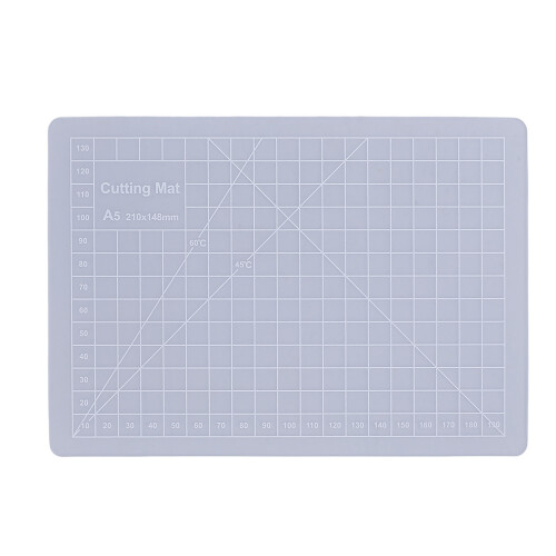 Transparente Schneidematte - A5 PVC-Verbund, 1 Stück 2