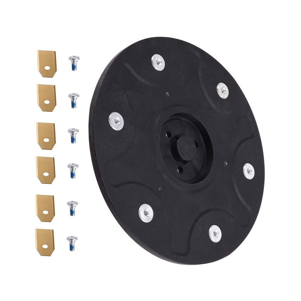 Knife Plate + 6 Replacement Blades For Gardena City Robotic Lawnmower Blade Disc Lawn Robo Lawn Mower Parts 4713630027229