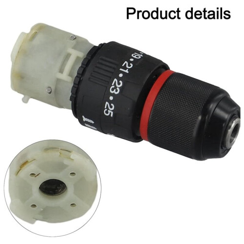 Drill Gearbox Replacement for 12V/16.8V/21V Power Tools 1 Set Drill Gearbox for Lithium Battery Drill Gearbox Repairs 2